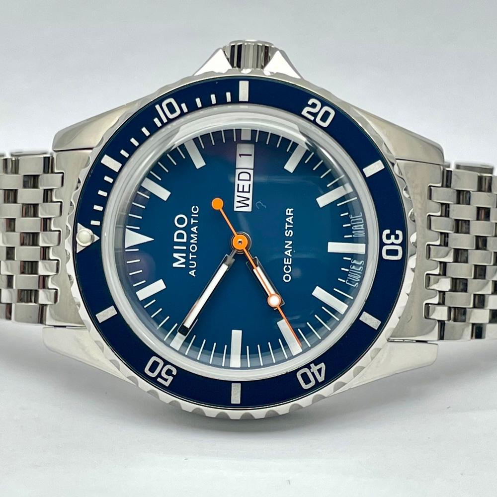 Mido Ocean Star Tribute Blue