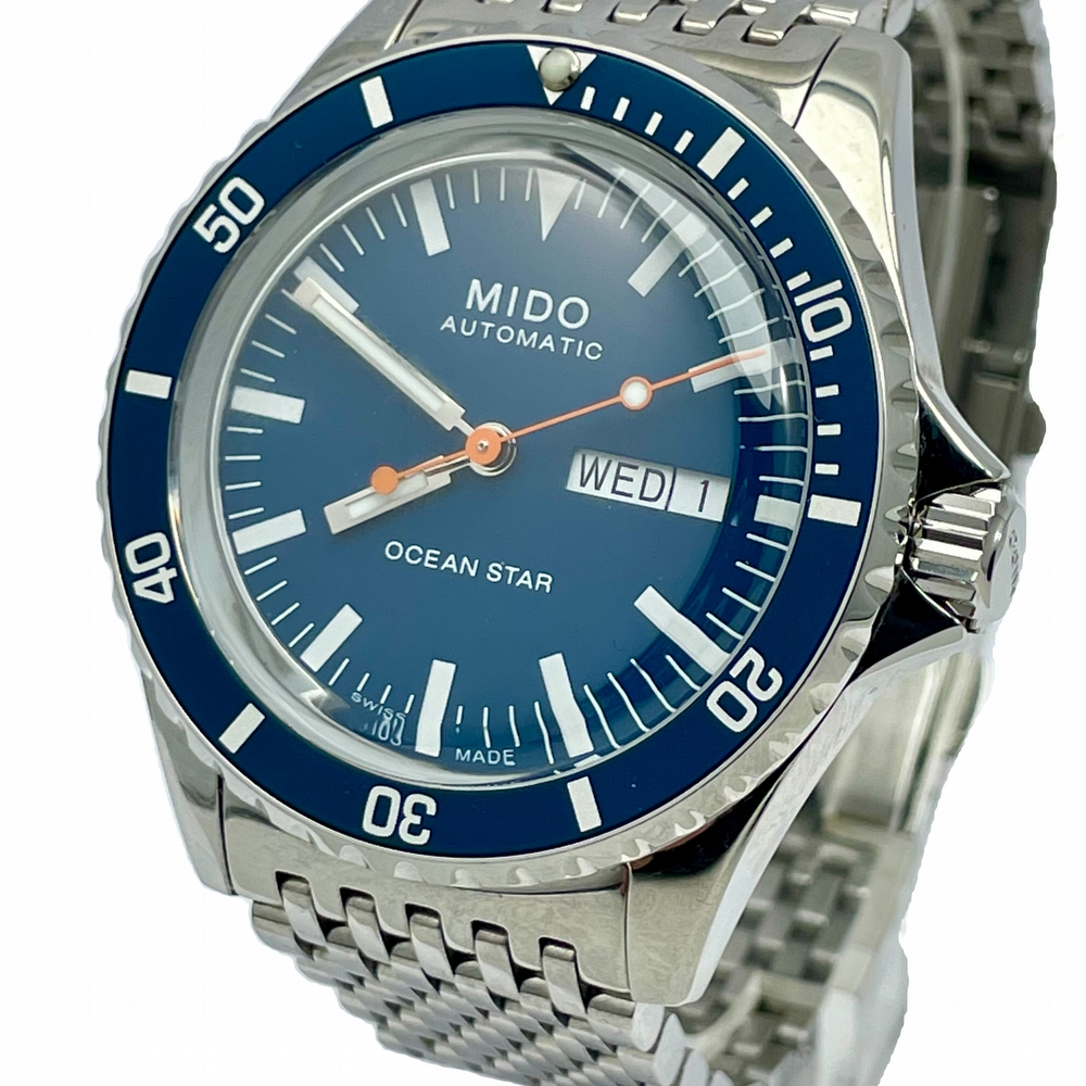 Mido Ocean Star Tribute Blue