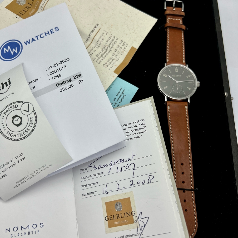 Nomos Tangomat Ruthenium 