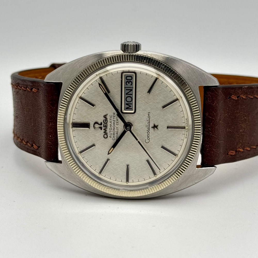 Omega Constellation C-Shape Linen Dial