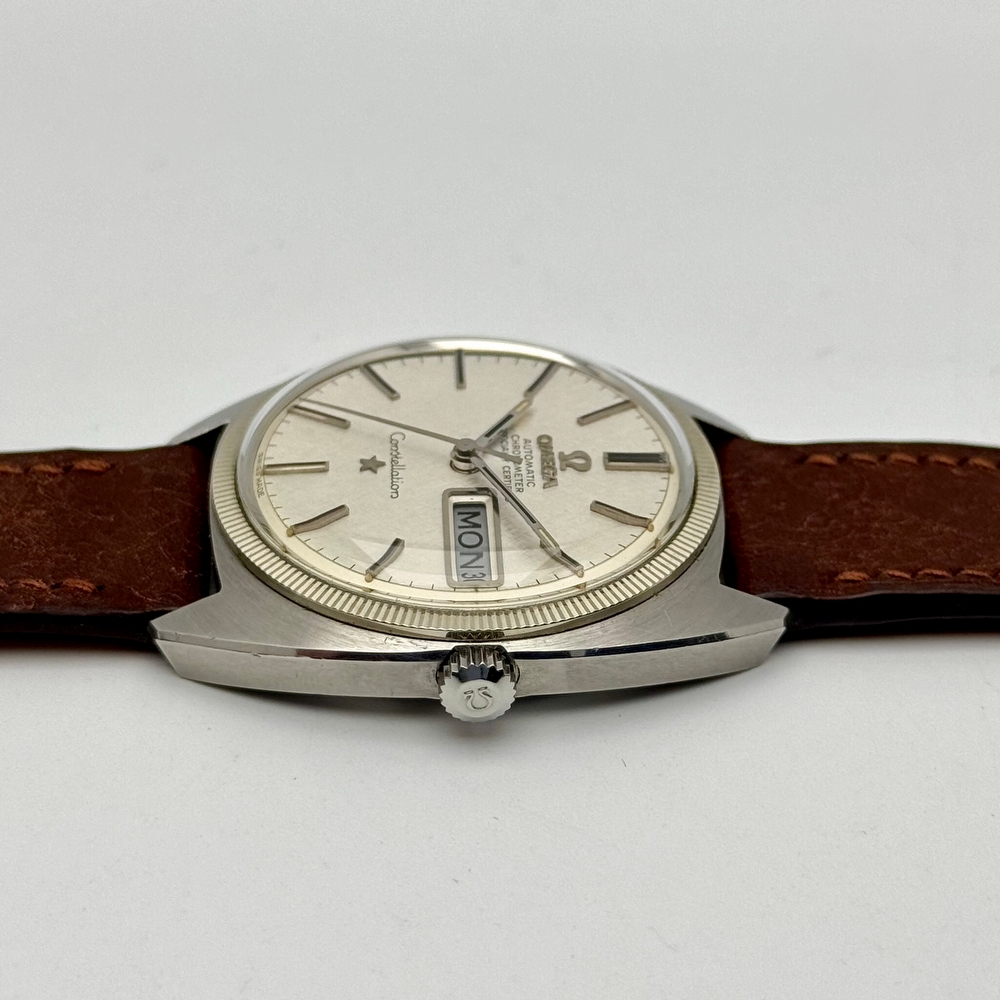 Omega Constellation C-Shape Linen Dial