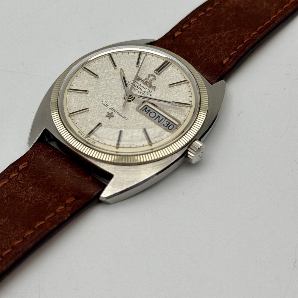 Omega Constellation C-Shape Linen Dial