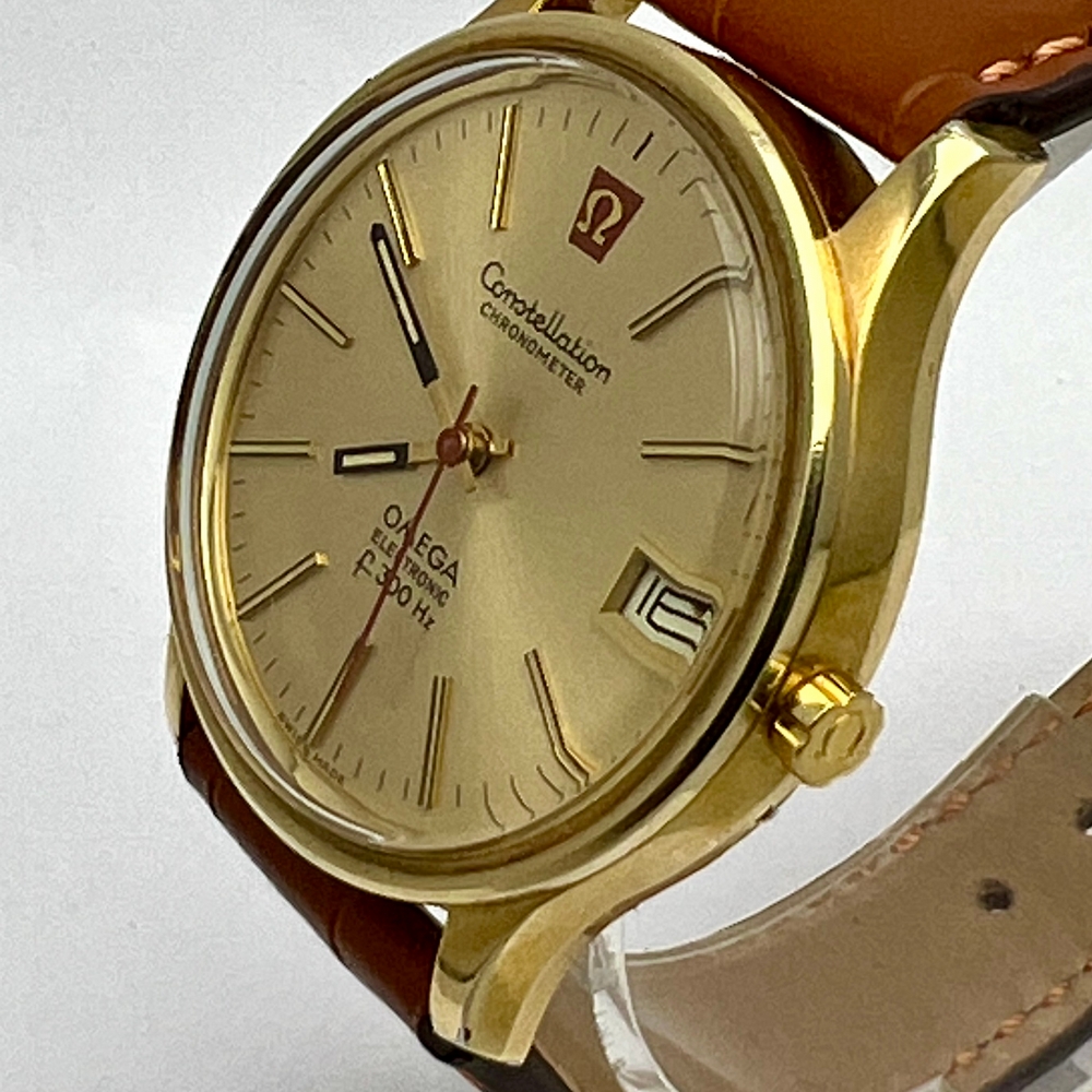 Omega constellation electronic store f300hz chronometer