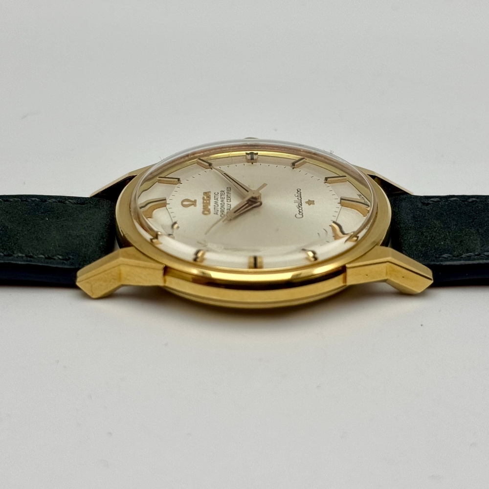 Omega Constellation Pie Pan 18K Gold