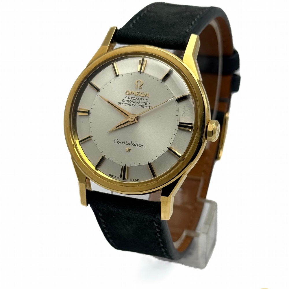 Omega Constellation Pie Pan 18K Gold