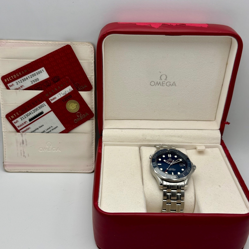 Omega Seamaster Automatic Blue