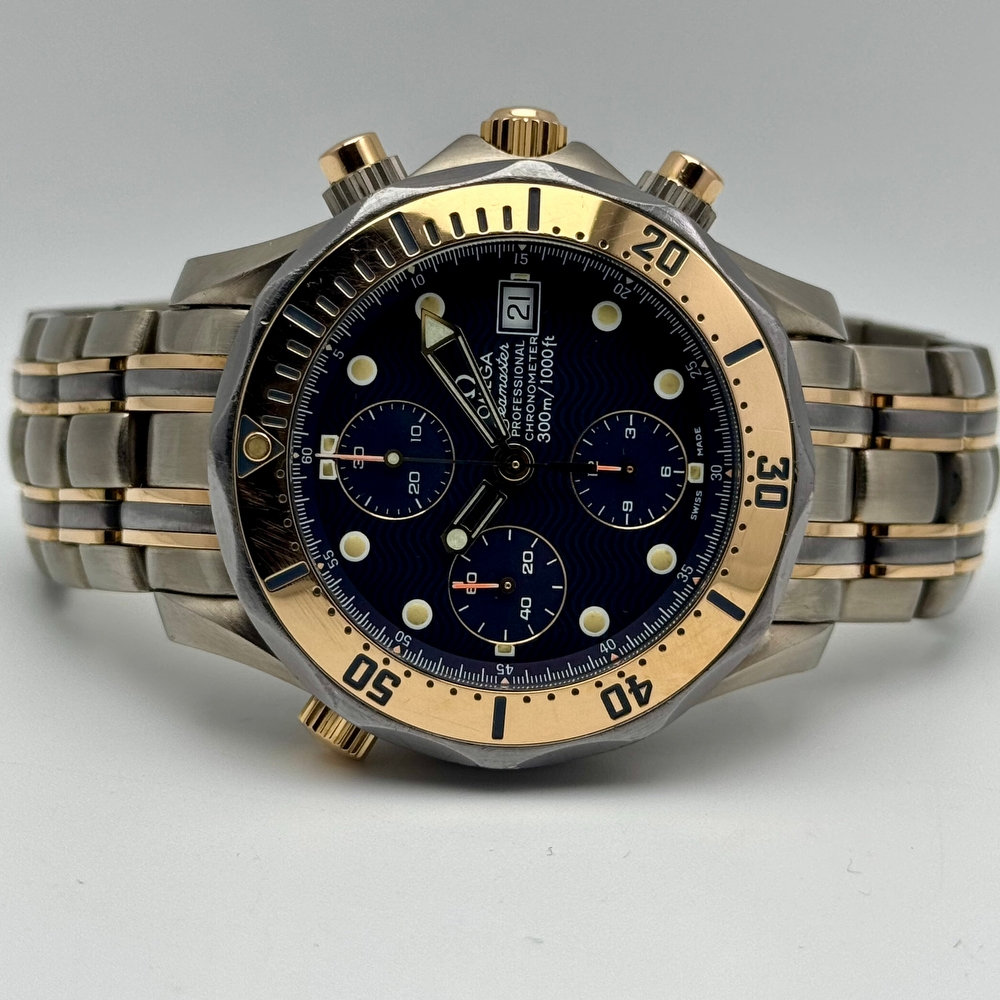 Omega Seamaster Chrono Titan Sedna Gold 