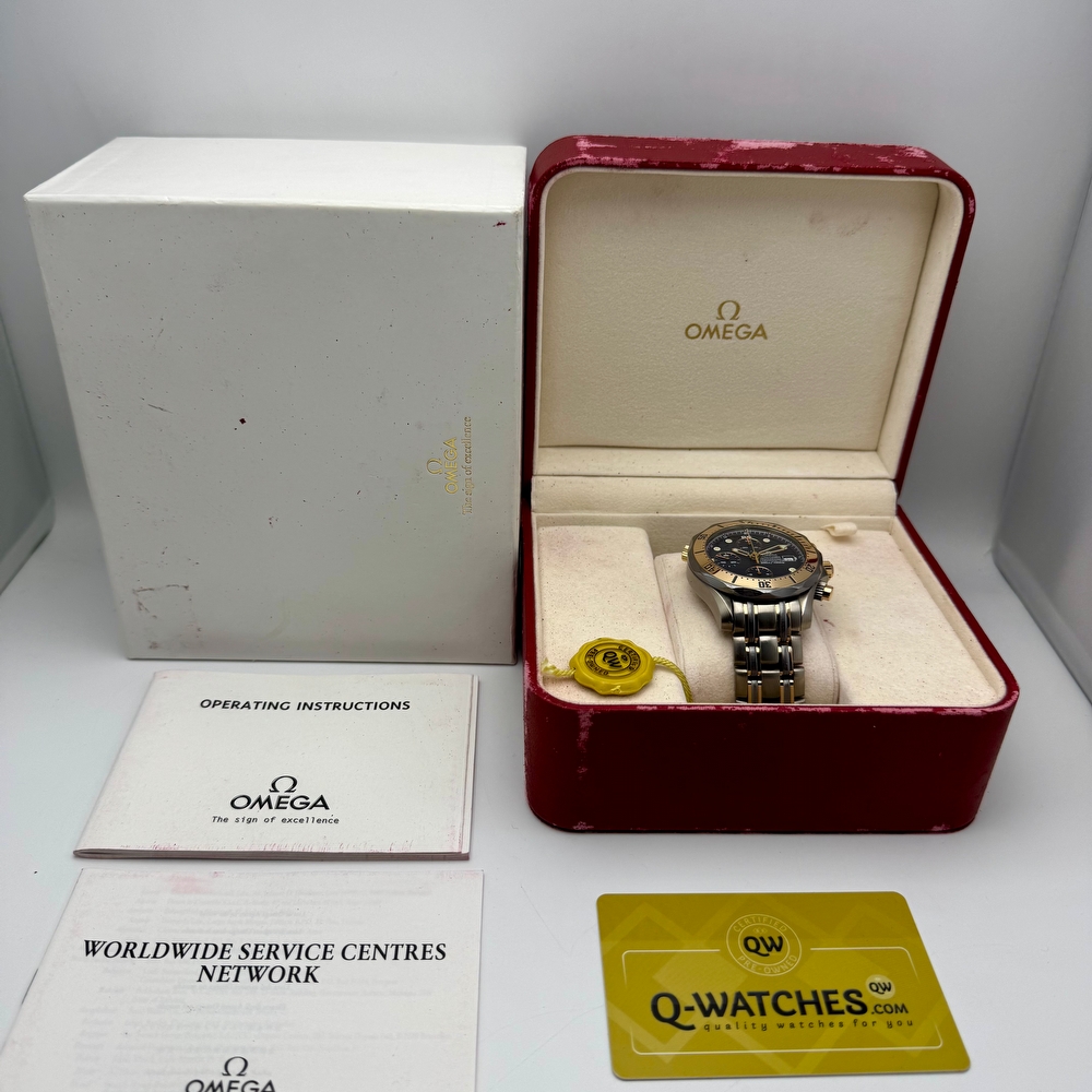 Omega Seamaster Chrono Titan Sedna Gold 