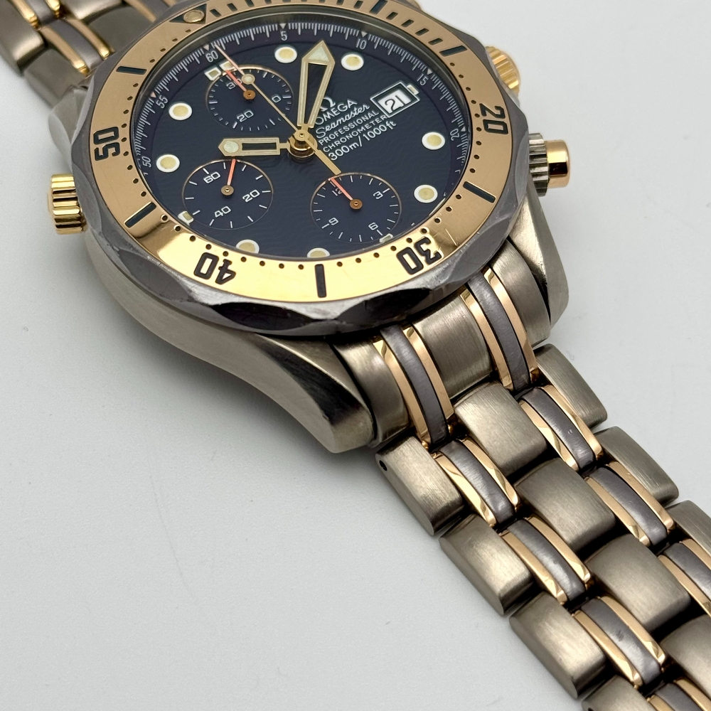 Omega Seamaster Chrono Titan Sedna Gold 