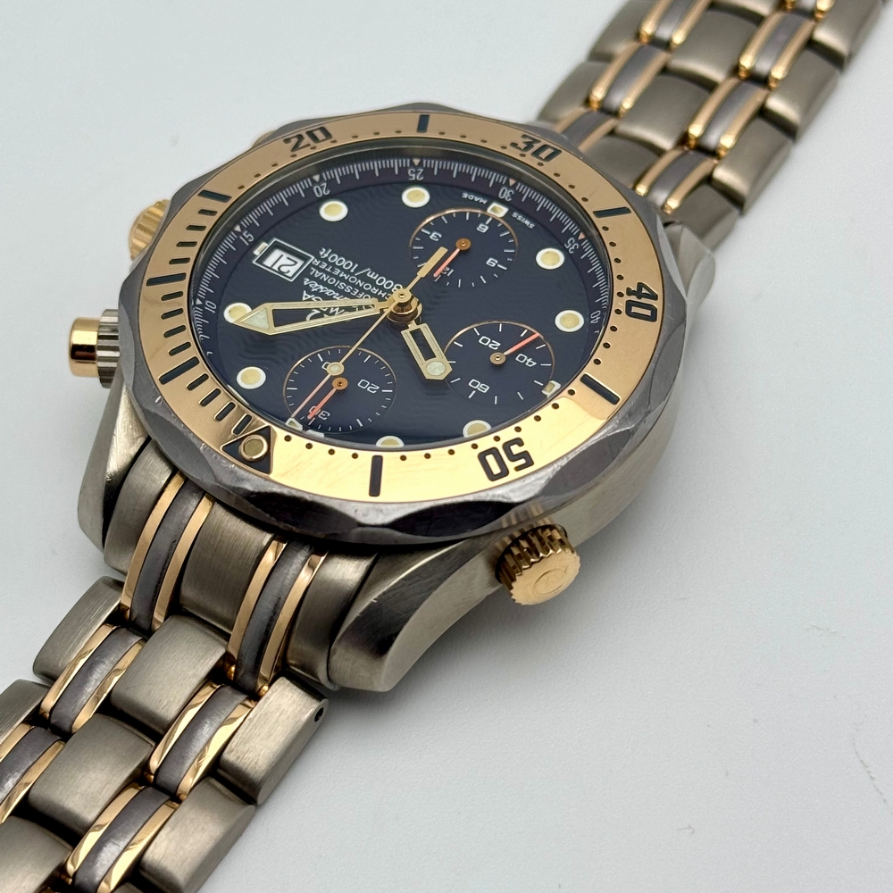 Omega Seamaster Chrono Titan Sedna Gold 