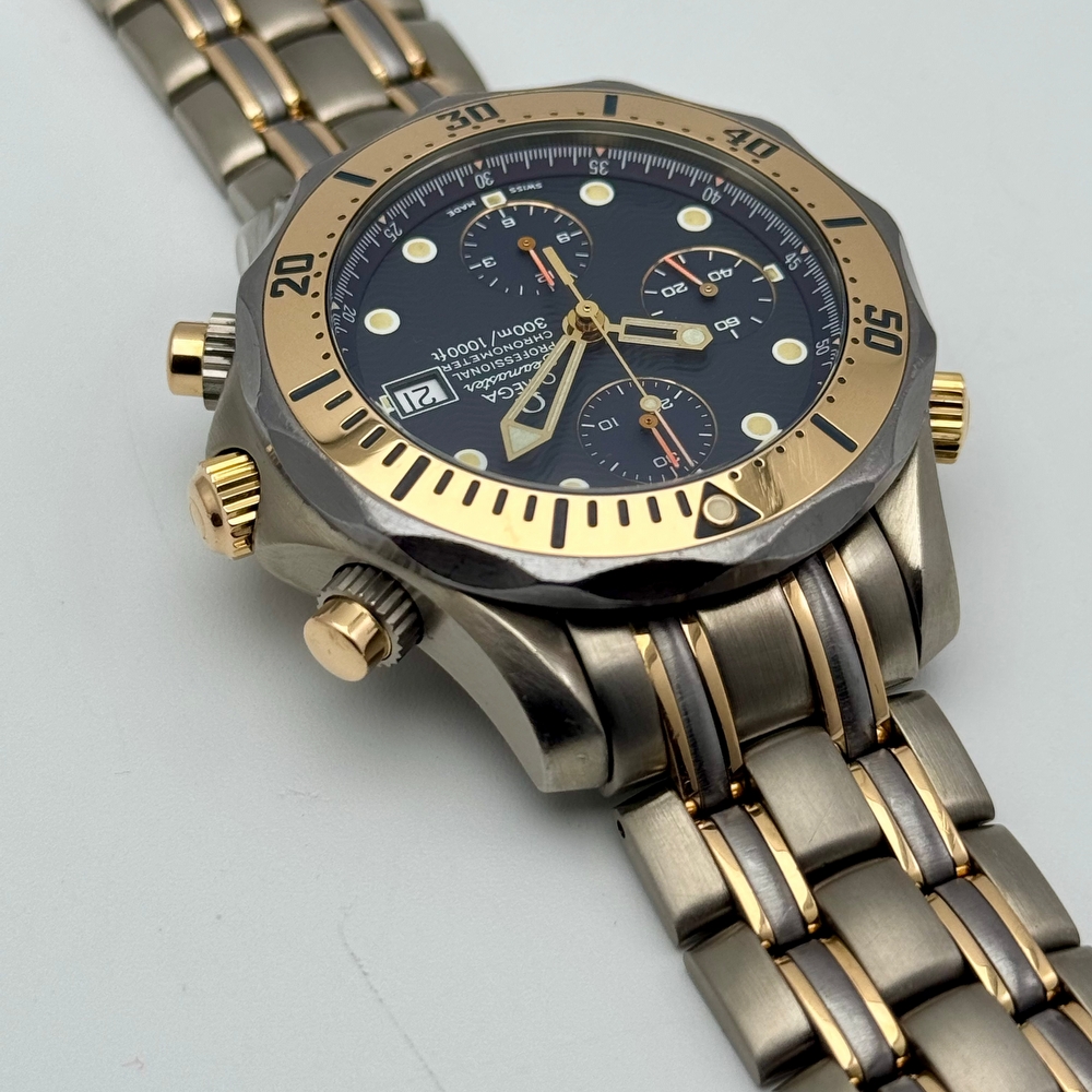 Omega Seamaster Chrono Titan Sedna Gold 