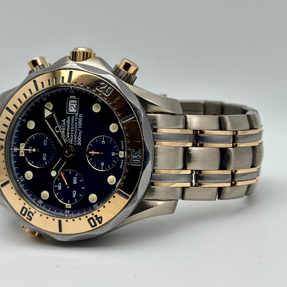 Omega Seamaster Chrono Titan Sedna Gold 