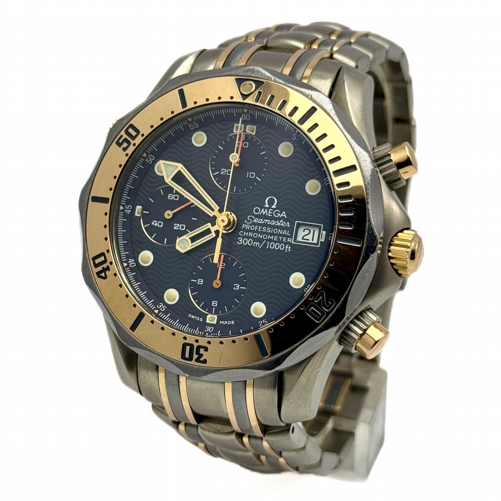 Omega Seamaster Chrono Titan Sedna Gold 