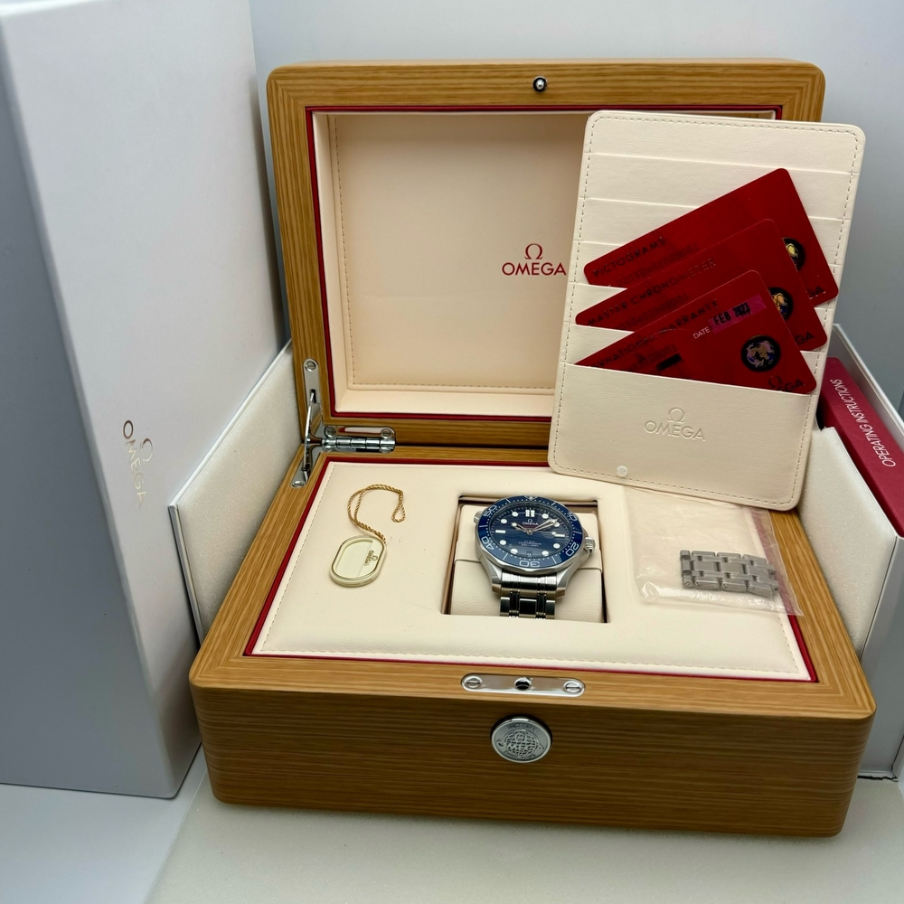 Omega Seamaster Diver 300M Master Chronometer Blue