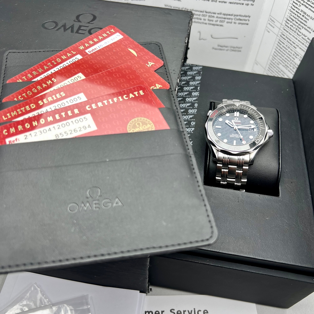 Omega Seamaster James Bond 50th anniversary Limited Edition 