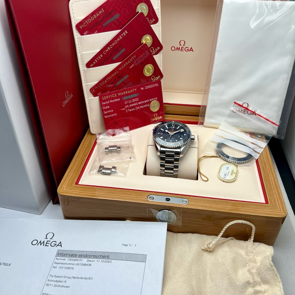 Omega Seamaster Planet Ocean 600M Blue 