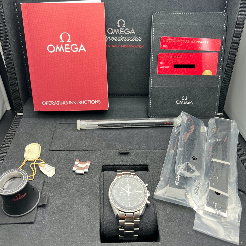 Omega Speedmaster Moonwatch Sapphire Sandwich