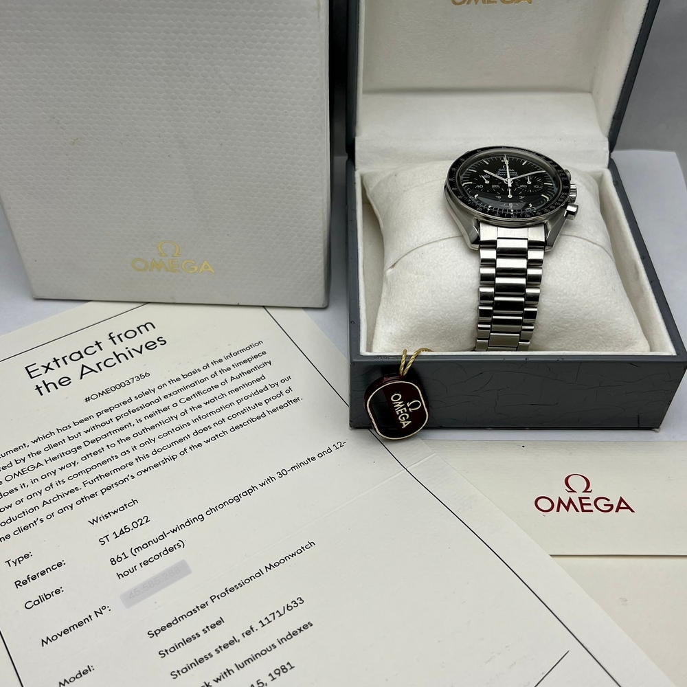 Omega Speedmaster Professional Moonwatch 