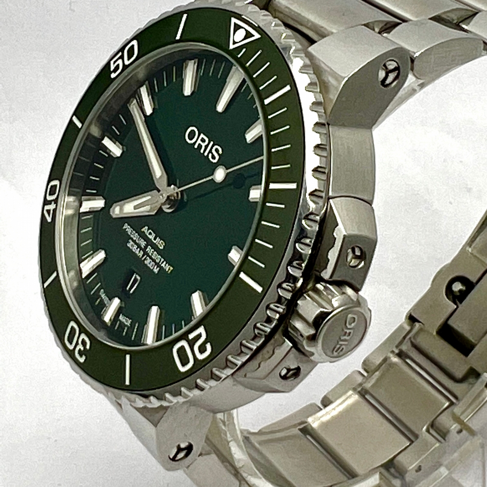 Oris Aquis Green