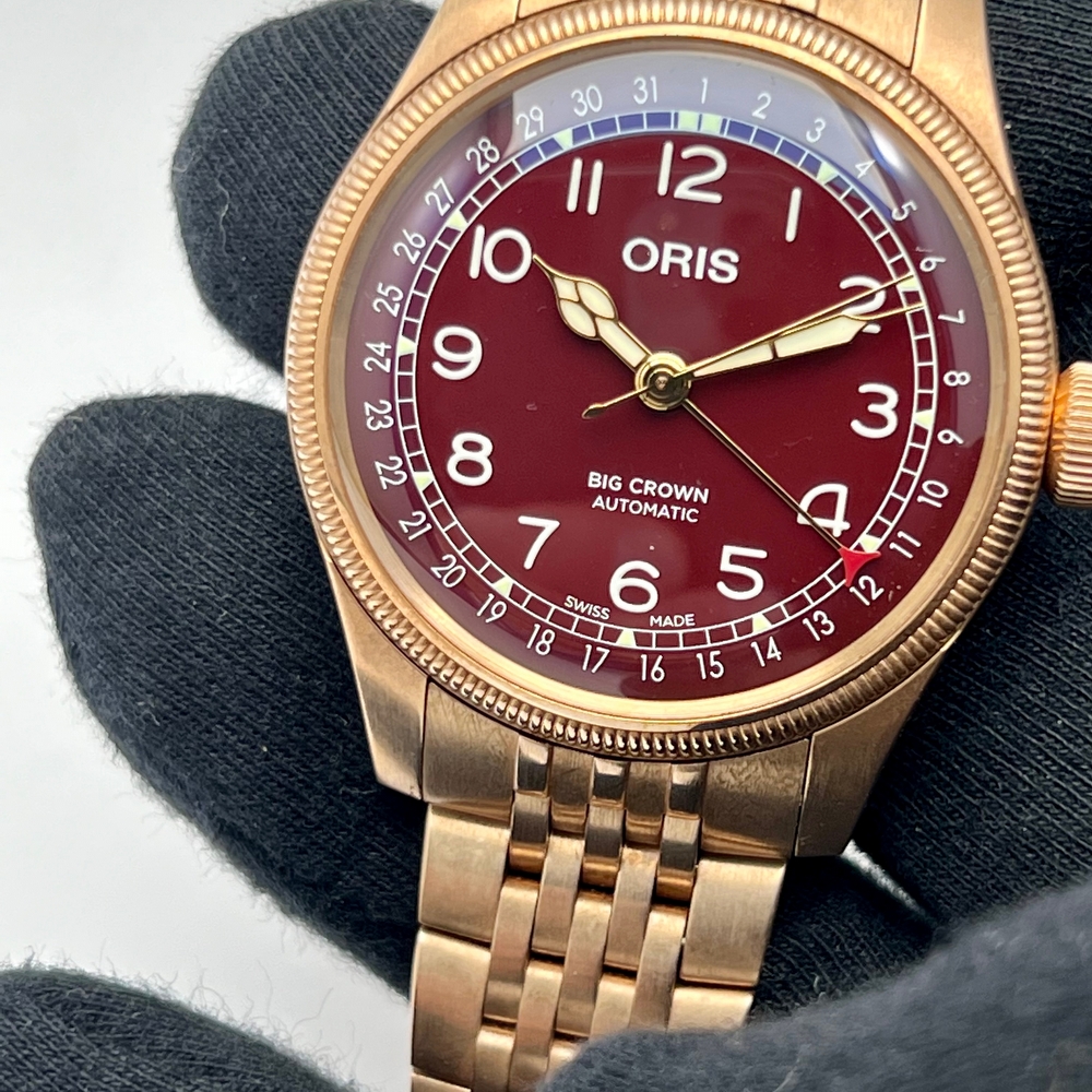 Oris Big Crown Bronze Pointer Date 