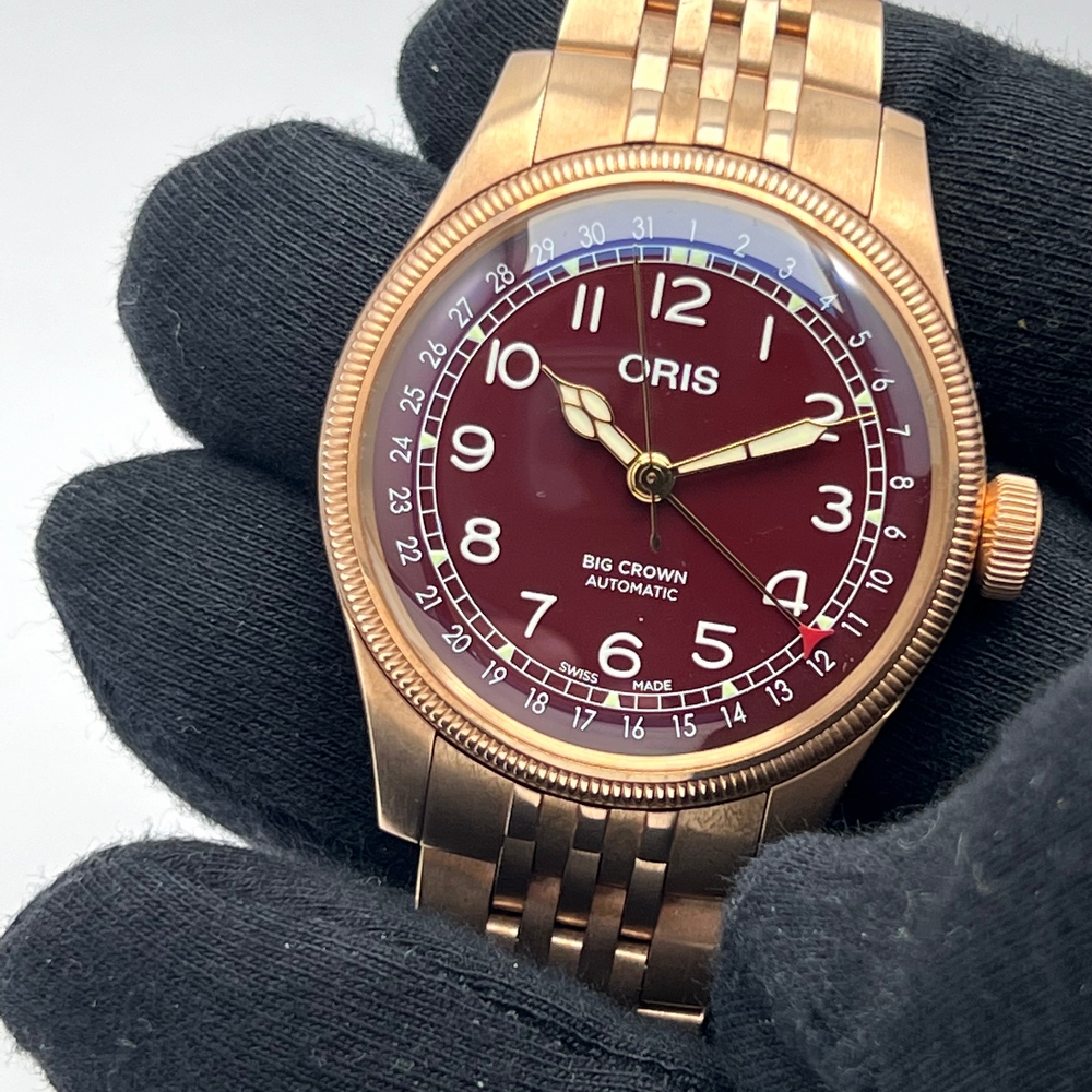 Oris Big Crown Bronze Pointer Date 