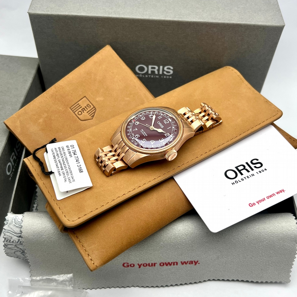 Oris Big Crown Bronze Pointer Date 