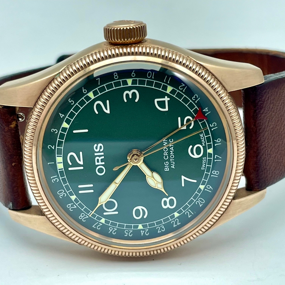 Oris Big Crown Pointer Date 80th Anniversary Bronze