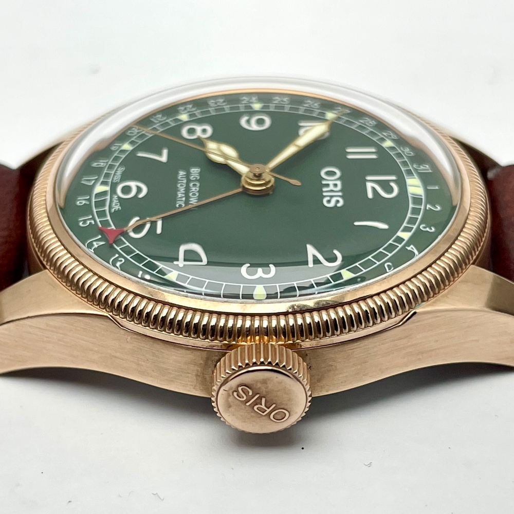 Oris Big Crown Pointer Date 80th Anniversary Bronze