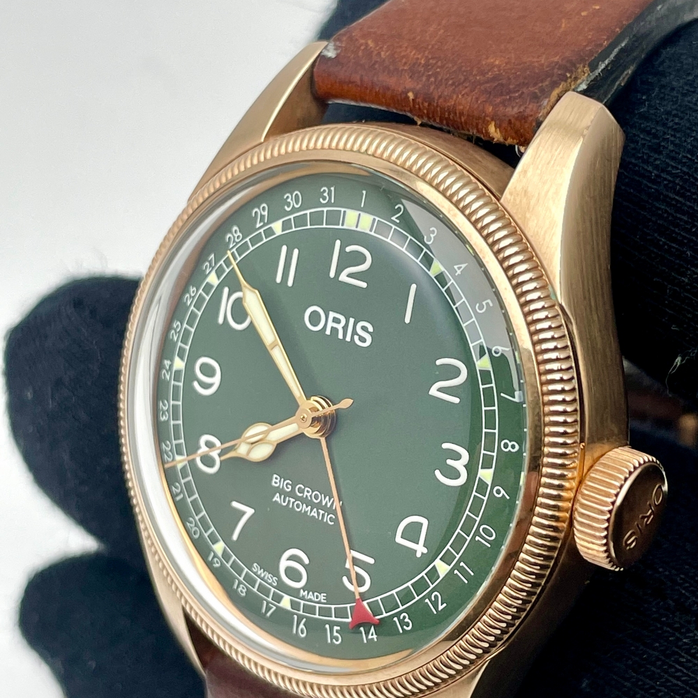 Oris Big Crown Pointer Date 80th Anniversary Bronze