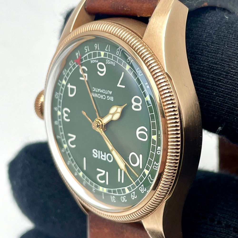 Oris Big Crown Pointer Date 80th Anniversary Bronze