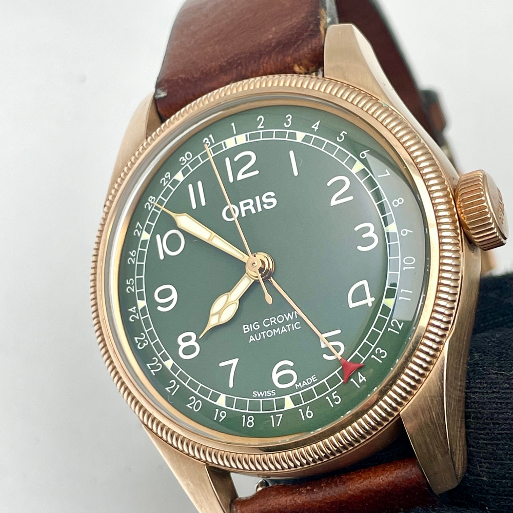 Oris Big Crown Pointer Date 80th Anniversary Bronze