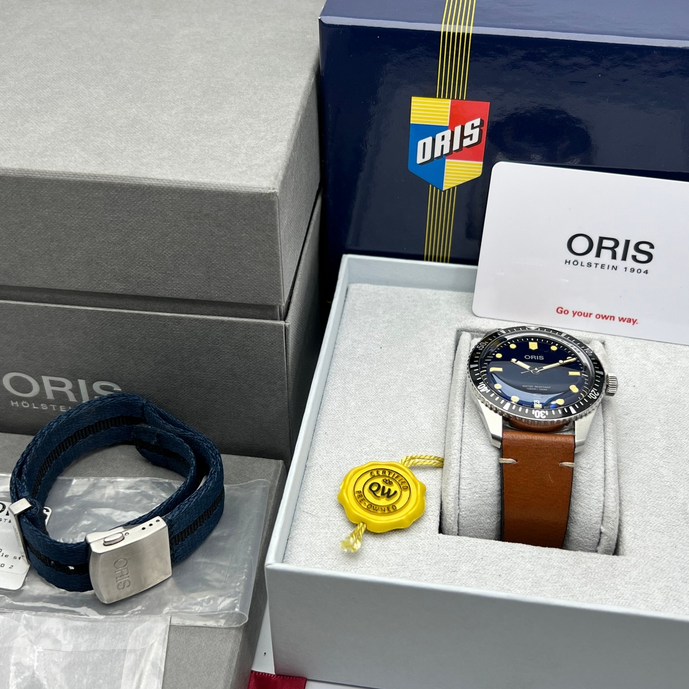 Oris Divers Sixty Five Blue