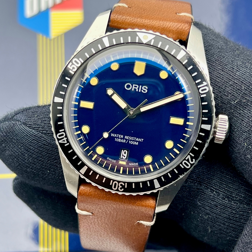 Oris Divers Sixty Five Blue