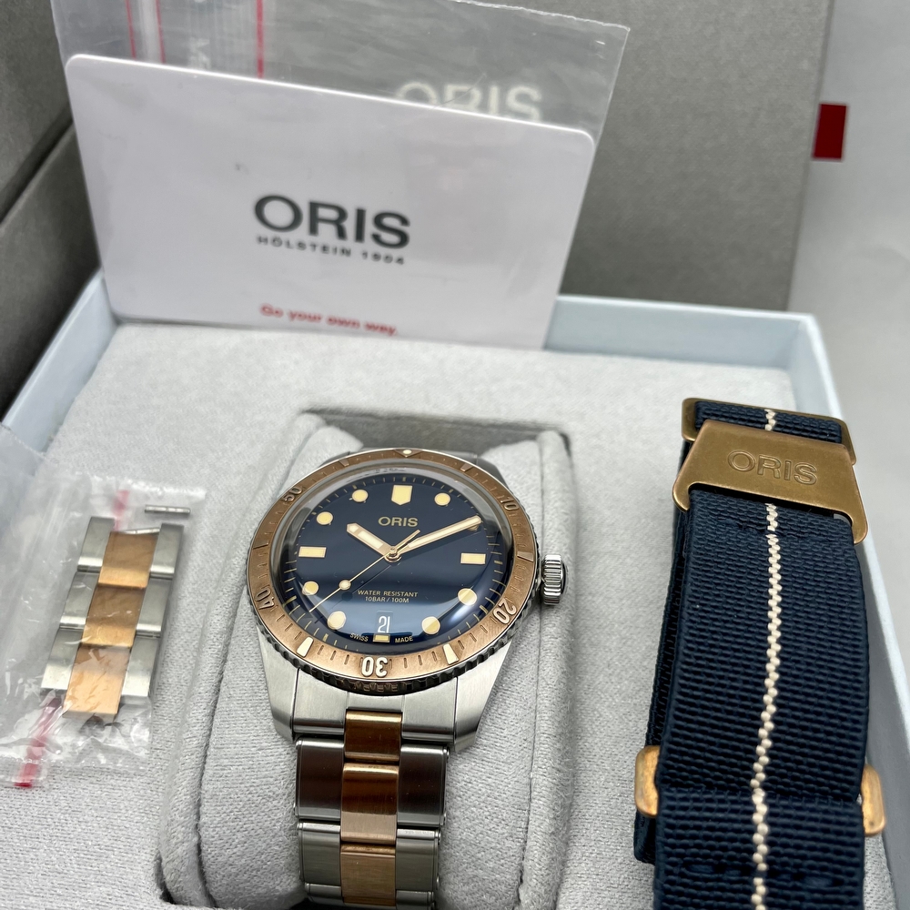 Oris Sixty Five Bronze Steel