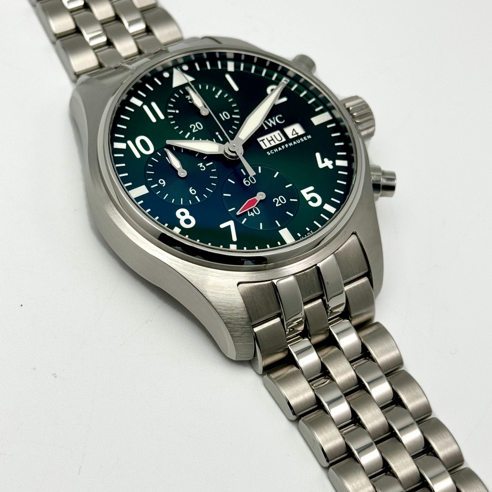 IWC PILOT’S WATCH CHRONOGRAPH 41 GREEN