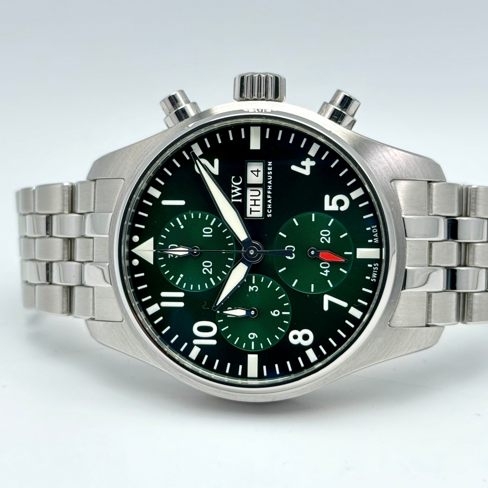 IWC PILOT’S WATCH CHRONOGRAPH 41 GREEN