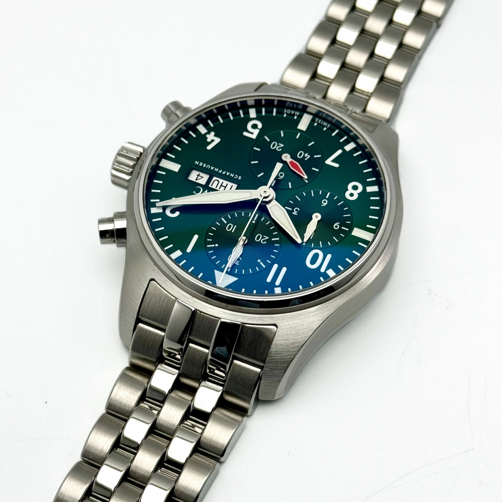 IWC PILOT’S WATCH CHRONOGRAPH 41 GREEN