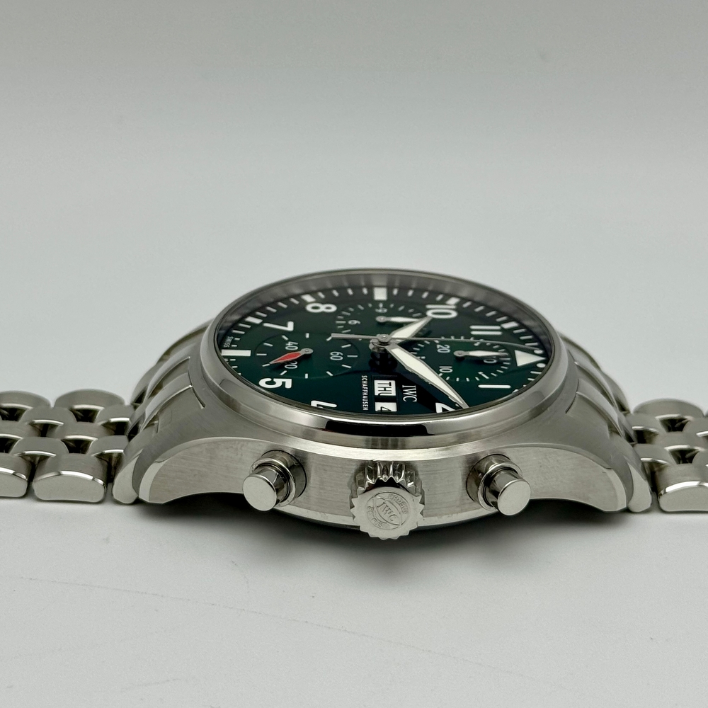 IWC PILOT’S WATCH CHRONOGRAPH 41 GREEN