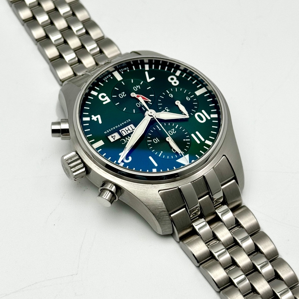 IWC PILOT’S WATCH CHRONOGRAPH 41 GREEN