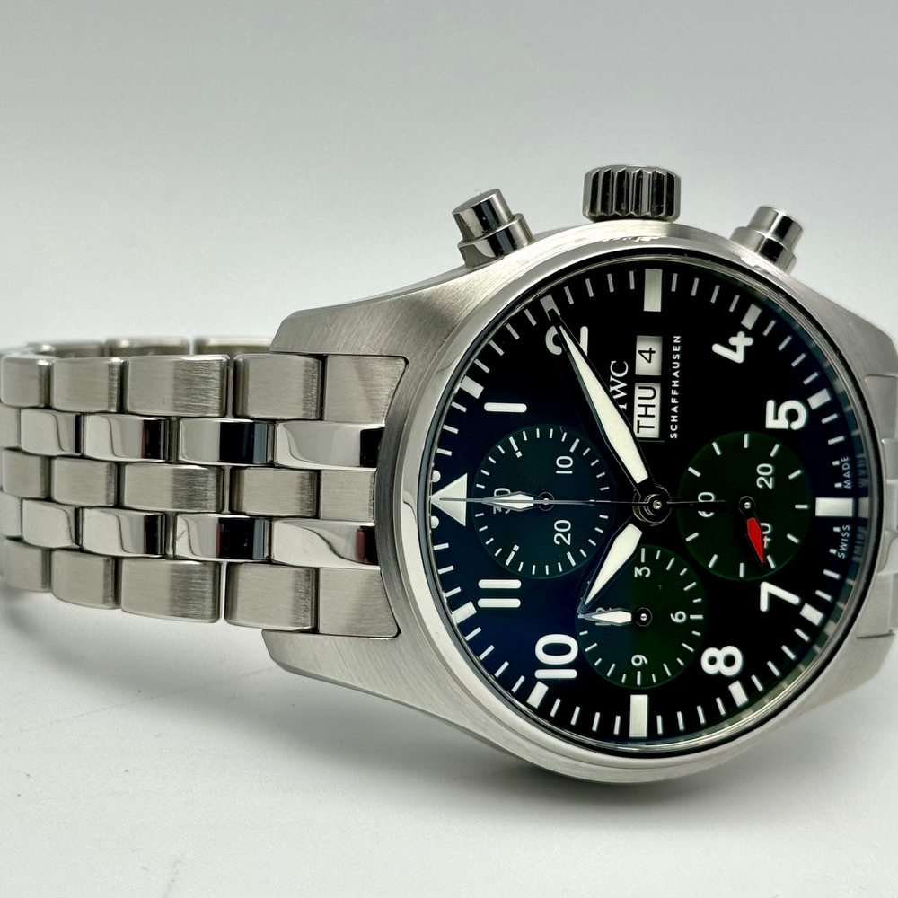 IWC PILOT’S WATCH CHRONOGRAPH 41 GREEN