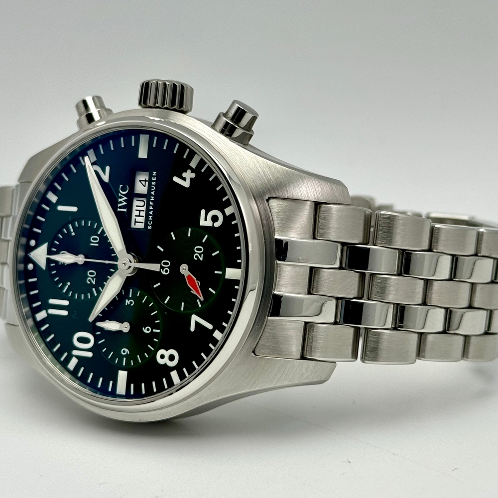 IWC PILOT’S WATCH CHRONOGRAPH 41 GREEN