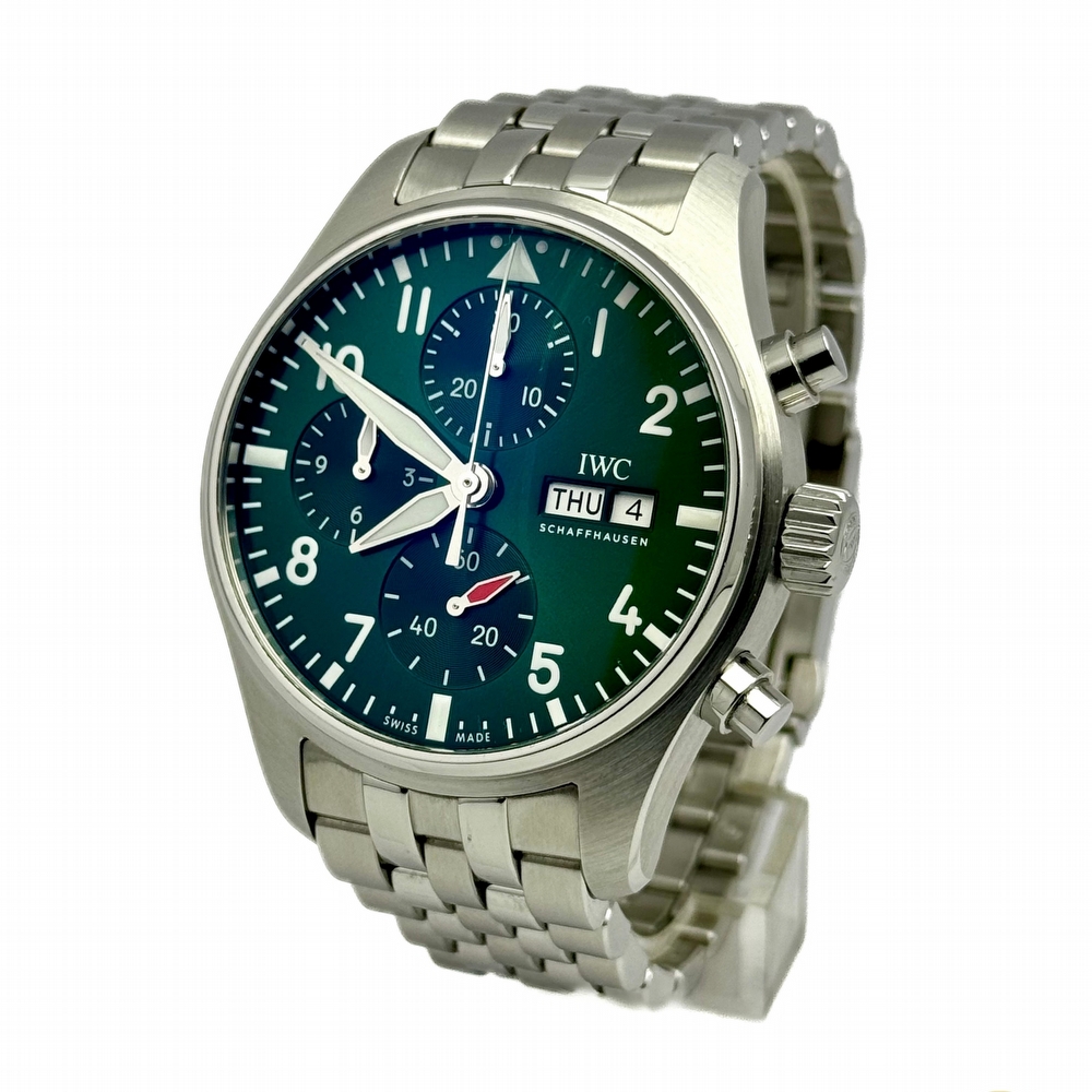 IWC PILOT’S WATCH CHRONOGRAPH 41 GREEN