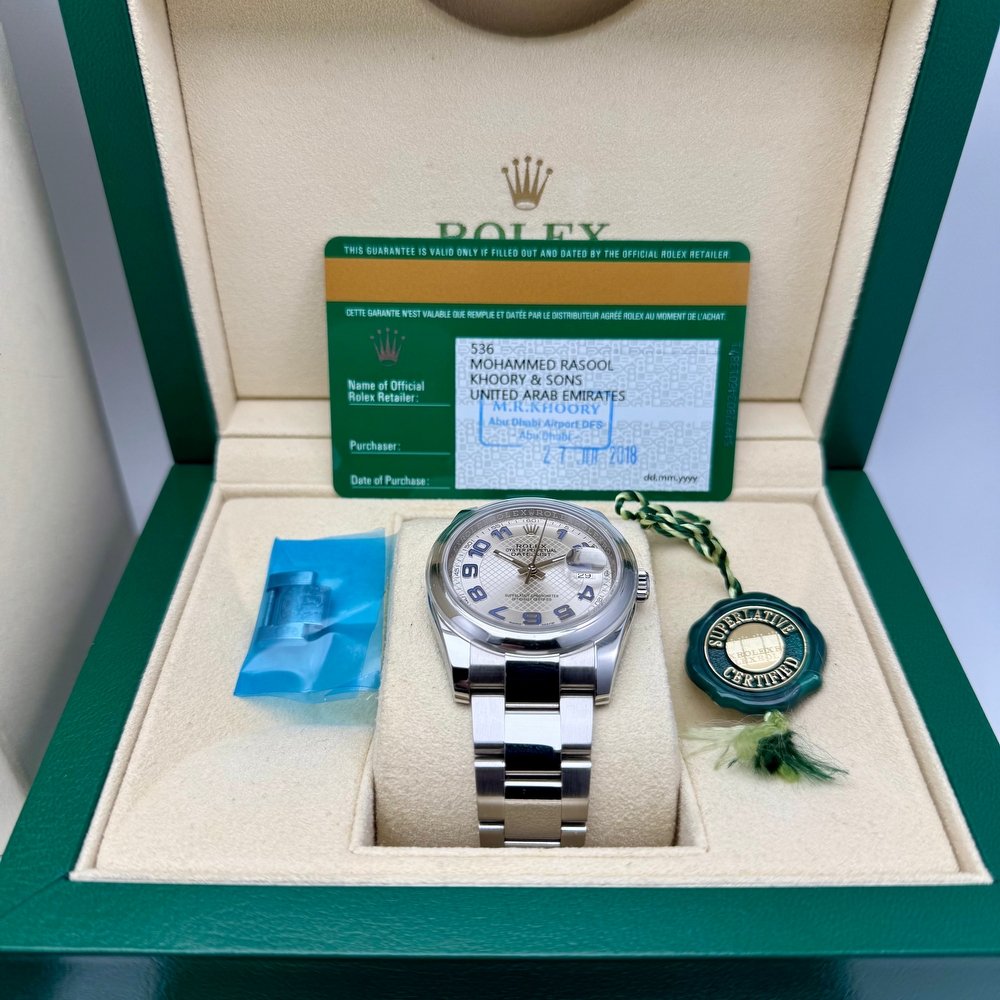 Rolex Datejust 36 Arabic