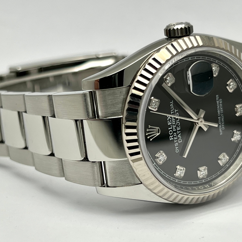 Rolex Datejust 36 Black Diamond Dial