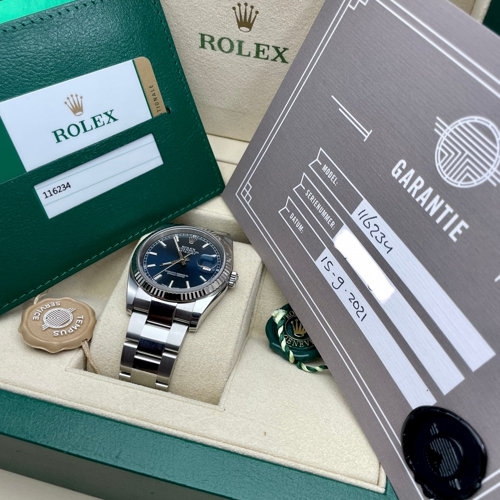 Rolex Datejust 36mm fluted bezel 