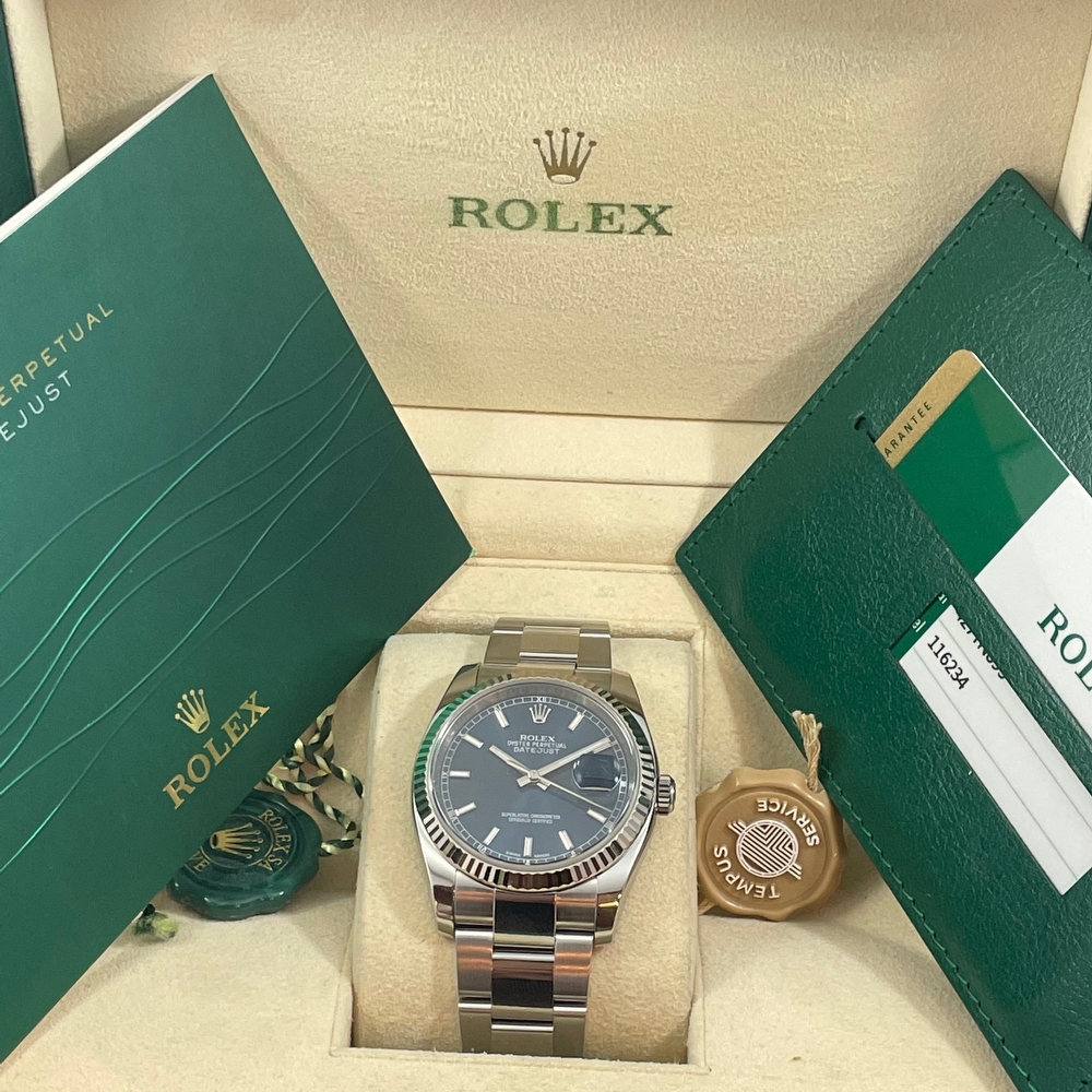 Rolex Datejust 36mm fluted bezel 