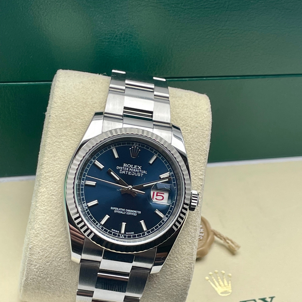 Rolex Datejust 36mm fluted bezel 