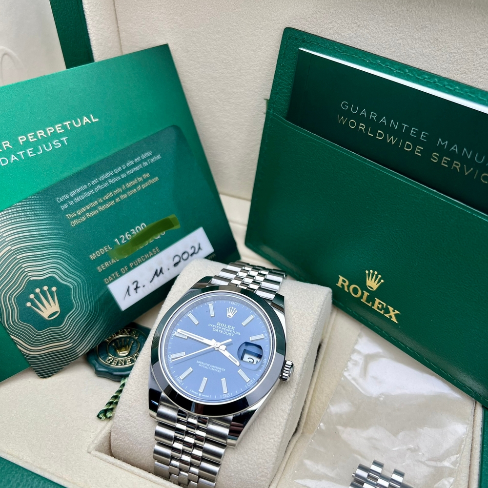 Rolex Datejust 41 Blue