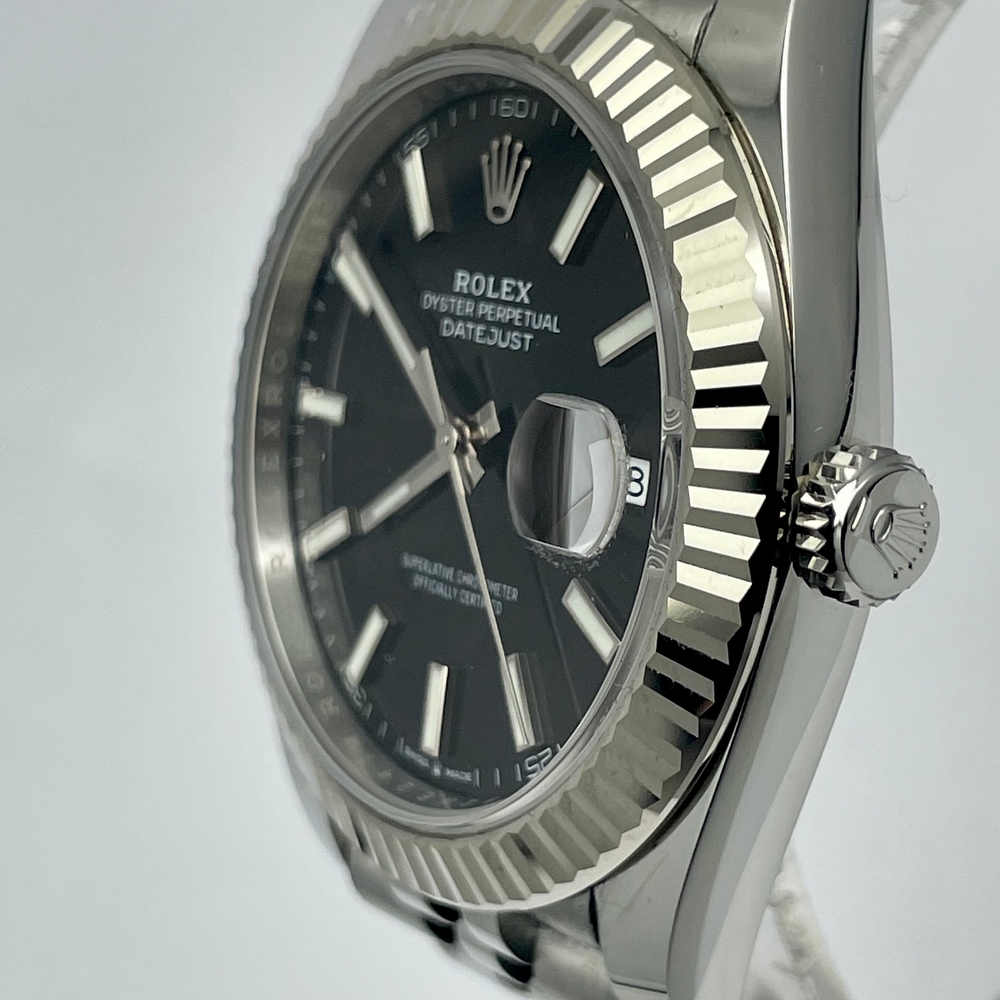 Rolex Datejust 41 Fluted Black Dial