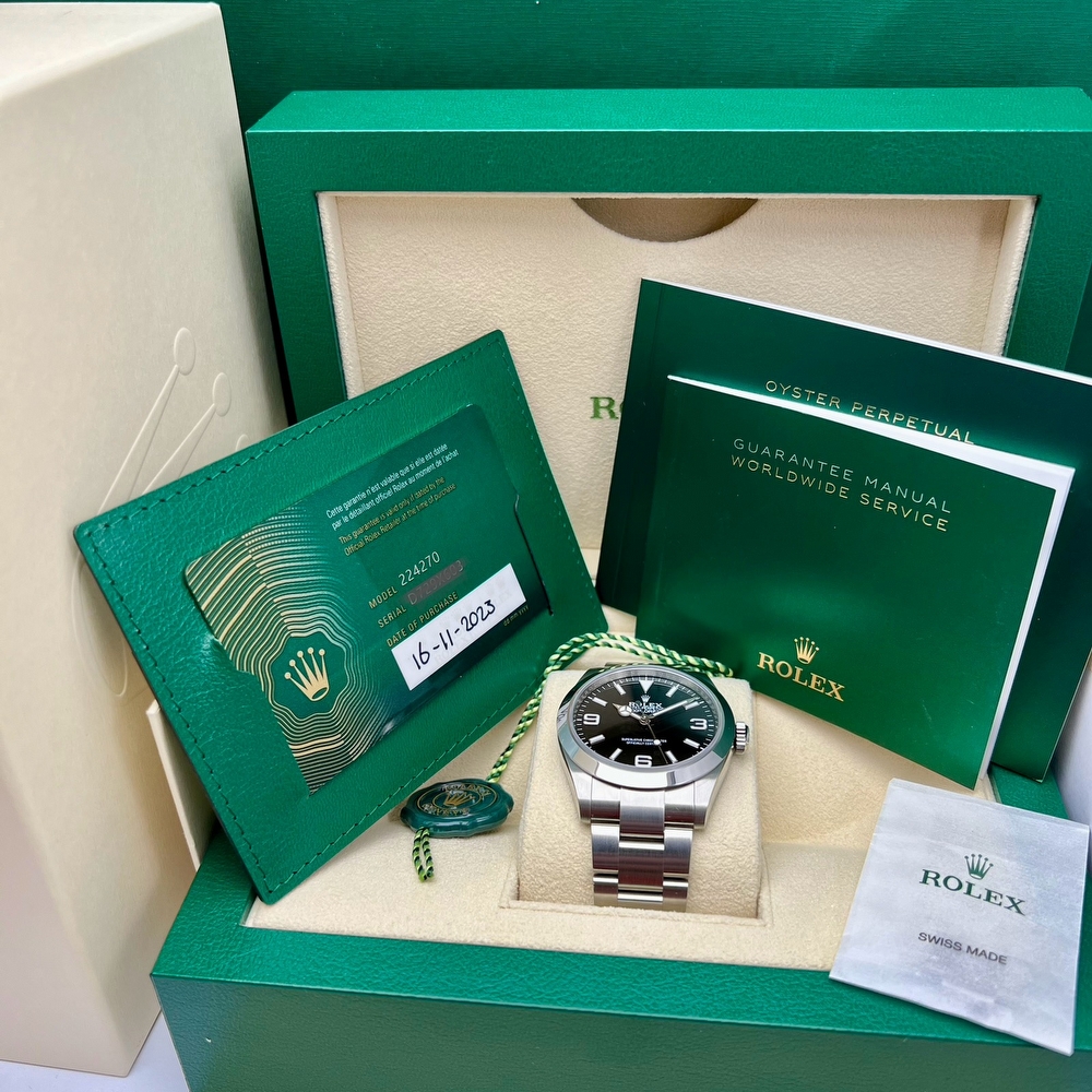 Rolex Explorer 40 NEW